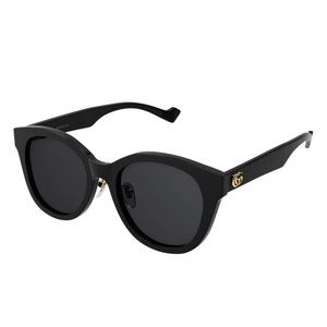 GUCCI GG1002SK ROUNDED SUNGLASSES IN BLACK